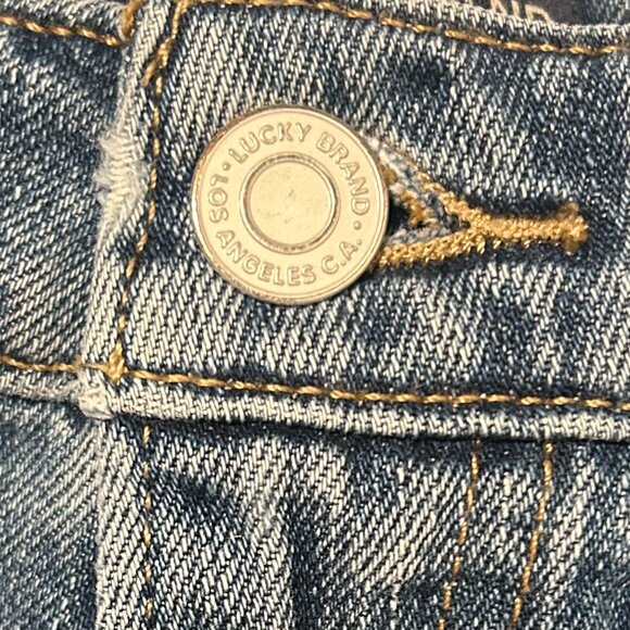LUCKY BRAND Denim ripped shorts SIZE 0/25 - Picture 4 of 9